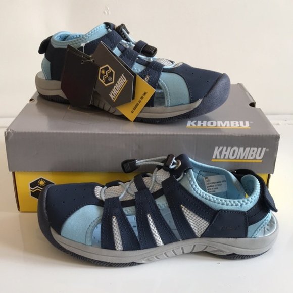 Khombu Cacey Sport Leather Cutout Sport Sandals - Picture 1 of 8